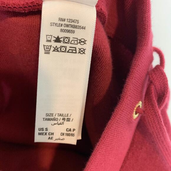 JUICY COUTURE y2k 90s velour track suit sweatpants maroon berry 2829 - Picture 9 of 11